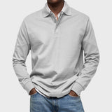 Theodore - Luxury Long-Sleeve Polo