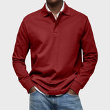 Theodore - Luxury Long-Sleeve Polo