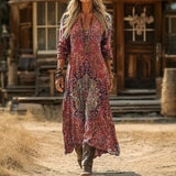 Chelsea - Vintage-Inspired Long Sleeve Casual Dress