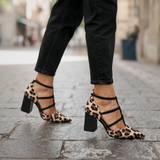 Sadie - Elegant Leopard Heels