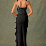 Alyssa - Satin Evening Dress