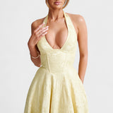 Eleanor - Structured Corset Midi Dress