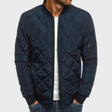 Marcus - Diamond Pattern Cotton Jacket
