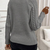 Poppy - Button Knit Sweater