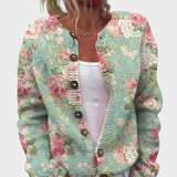 Georgia - Floral Autumn Cardigan