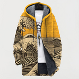 Kira - Wave Print Coat