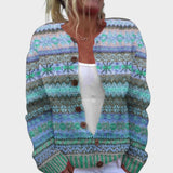 Olivia - Floral Autumn Cardigan