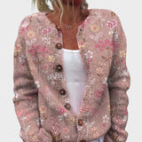 Hannah - Floral Autumn Cardigan