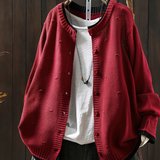Annabelle - Textured Knit Cardigan