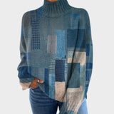 Bree - Artistic Knit Turtleneck Sweater