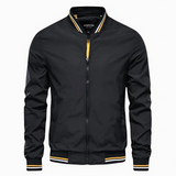 Jack - Striped Bomber Jacket