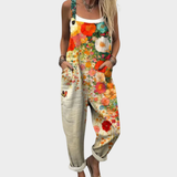 Ava - Lightweight Printed Jumpsuit