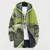 Kira - Wave Print Coat