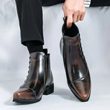 Max - Smart Faux Leather Boots