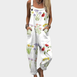 Audrey - Daywear Printed Jumpsuit
