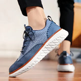Angus - Oxford Faux Leather Sneakers