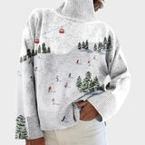 Jody - Artistic Knit Turtleneck Sweater