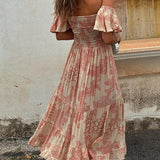 Romy - Off Shoulder Midi Dress
