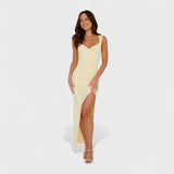 Sarela - Long Dress with Open Back