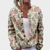 Ruby - Floral Autumn Cardigan