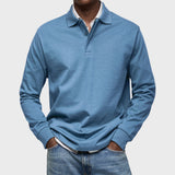 Theodore - Luxury Long-Sleeve Polo