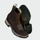 Caitlin - Faux Leather Cowboy Boots