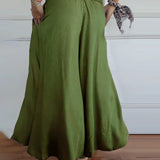 Tahlia - Lightweight Wide Leg Pants