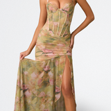 Ismara - Long Dress with Corset