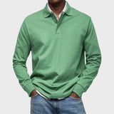 Theodore - Luxury Long-Sleeve Polo
