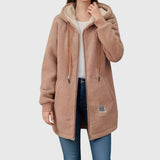 Caitlin - Stylish Polar Fleece Coat