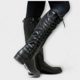 Dakota - Elegant Lace-Up Ankle Boots