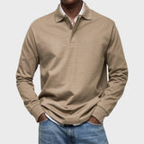 Lachlan - Luxury Long-Sleeve Polo