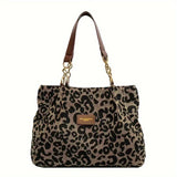 Chloe - Leopard Print Tote
