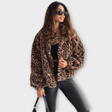 Maddison - Leopard Print Coat