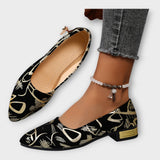 Hazel - Elegant Ballet Flats with Sophisticated Details