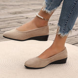 Eliane - Comfortable Ballet Flats with Platform Sole