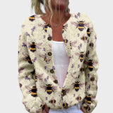 Jasmine - Floral Autumn Cardigan