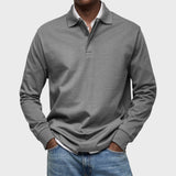 Lachlan - Luxury Long-Sleeve Polo