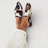 Amalia - Abstract Print Loafers