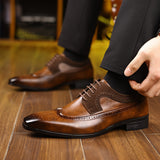 Hunter - Smart Faux Leather Shoes