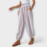Grace - Ethnic Graphic Wide Leg Pants