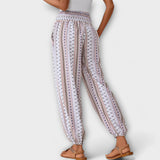 Grace - Ethnic Graphic Wide Leg Pants