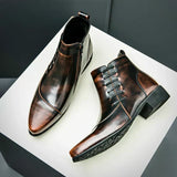 Max - Smart Faux Leather Boots