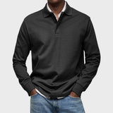 Theodore - Luxury Long-Sleeve Polo