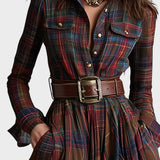 Elena | Classic Elegant Shirt Dress