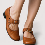 Evelyn - Elegant Faux Leather Heels