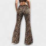 Freya - Leopard Bootcut Pants