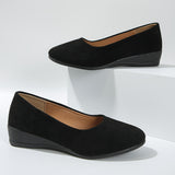 Eliane - Comfortable Ballet Flats with Platform Sole