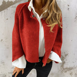 Fiona - Elegant Short Warm Coat