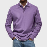 Lachlan - Luxury Long-Sleeve Polo
